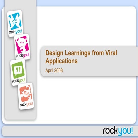 Design Learnings From Viral Applications Presentation