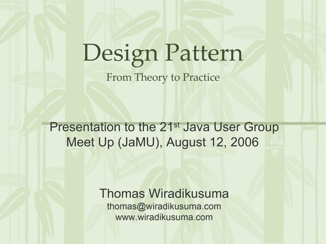 Design Pattern