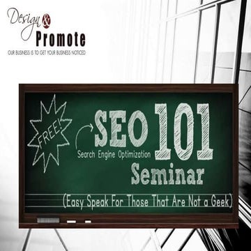 SEO 101 Seminar
