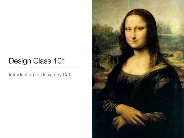 Design 101 ppt