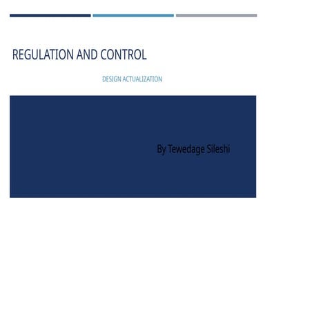 Attitude Control of Satellite Test Setup Using Reaction Wheels | PPTX
