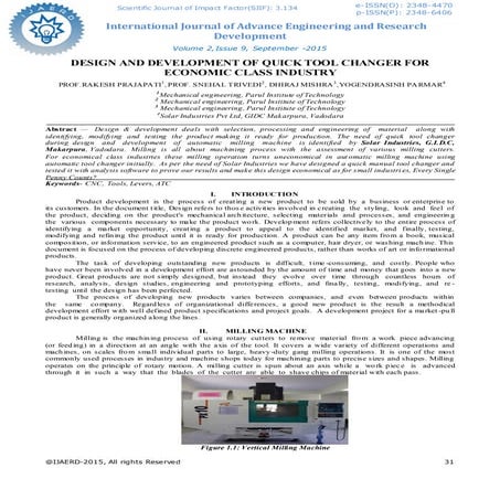 Design and development of quick tool changer for economic class industry36975