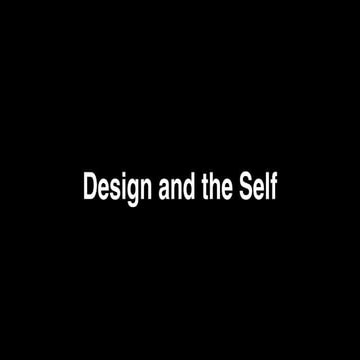 Design and the Self, Irene Au, Khosla Ventures