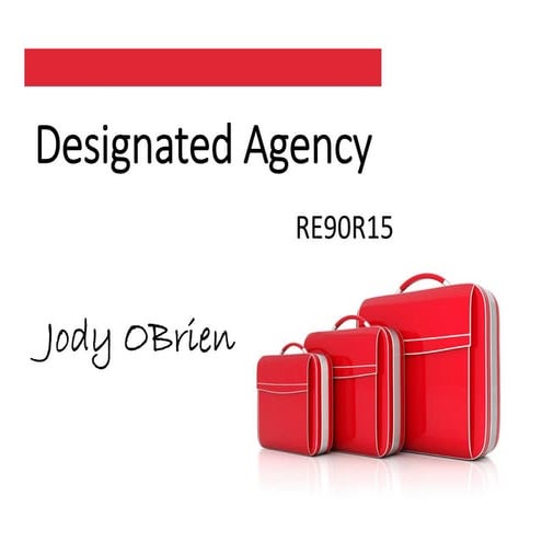Designated Agency - RE90R14