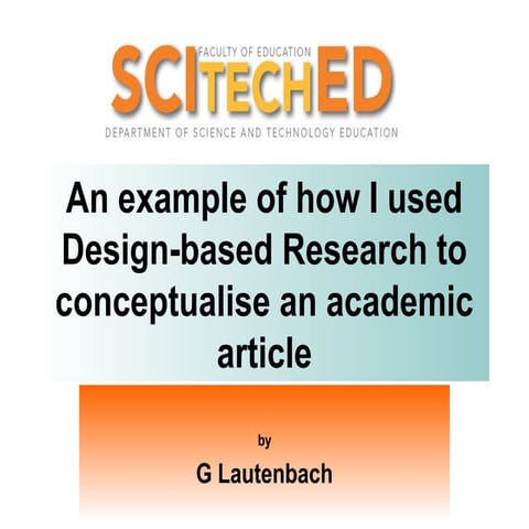 Design based research