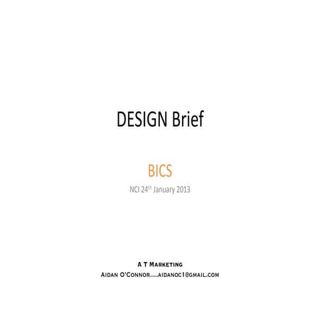 BICS Forum 2013 Design and  Logo
