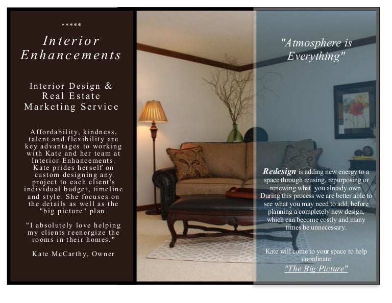 Interior Enhancements Inc Design Brochure