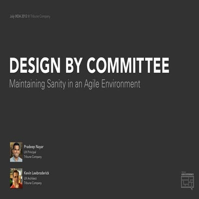 Design by Committee