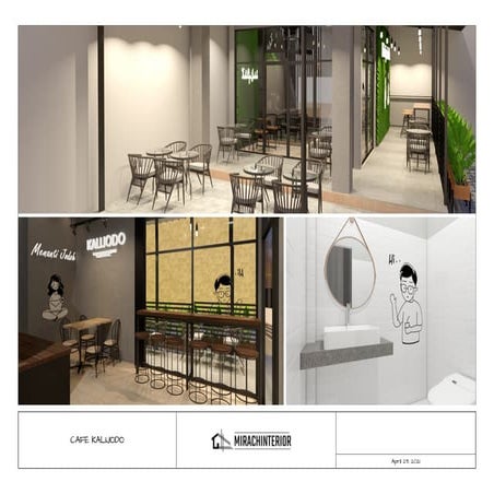 Inspirasi Desain Cafe Minimalis Untuk Ruko | PDF