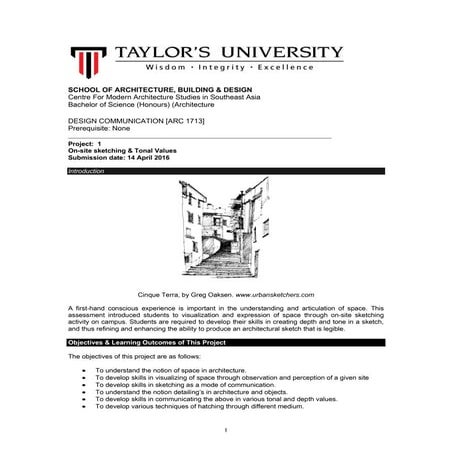 Design communication. assignment 1 march 2016 | PDF