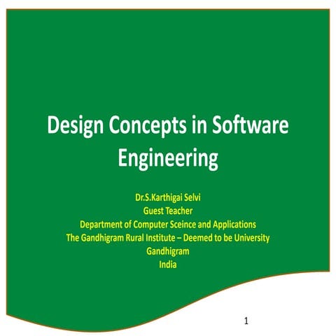 Architecture Design In Software Engineering