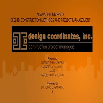 Design Coordinates Incorporated