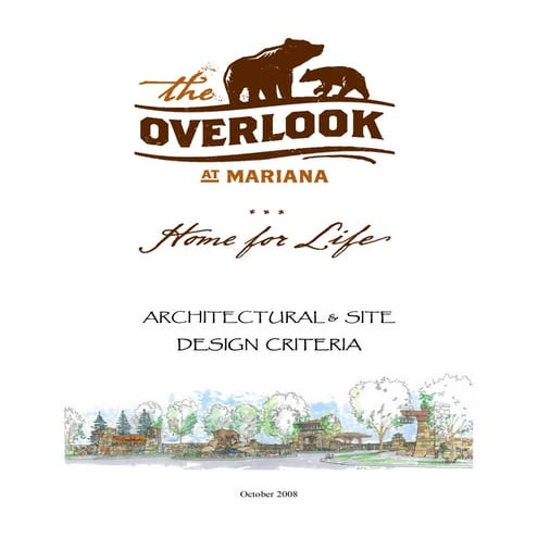 Overlook Design Criteria