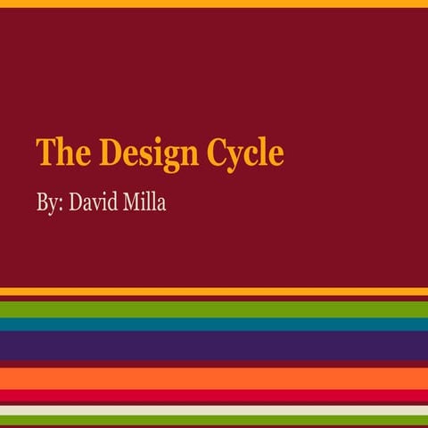 Design cycle