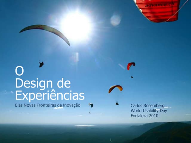 Design de experiência e as novas fronteiras da inovação