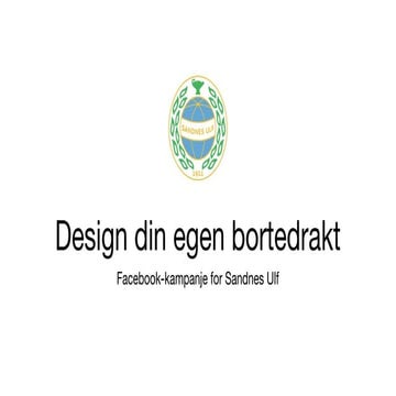 Design din egen bortedrakt