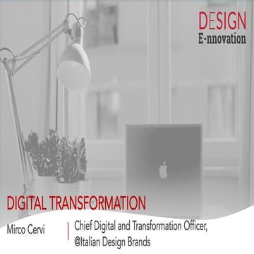 Innovation in Design | Digital Transformation 2019