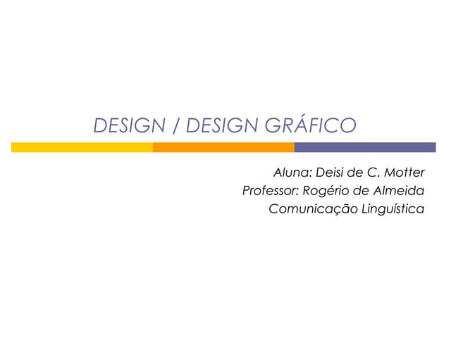 Design e design gráfico