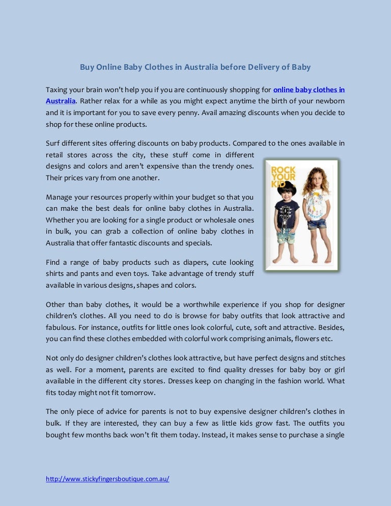 best deals on baby clothes