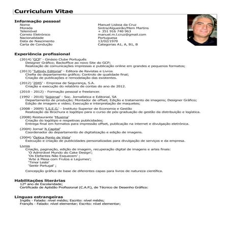 Curriculum vitae | PDF
