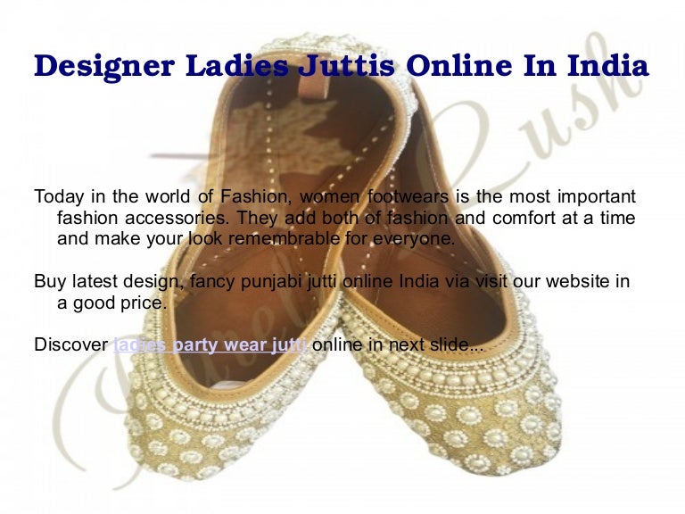 online ladies jutti