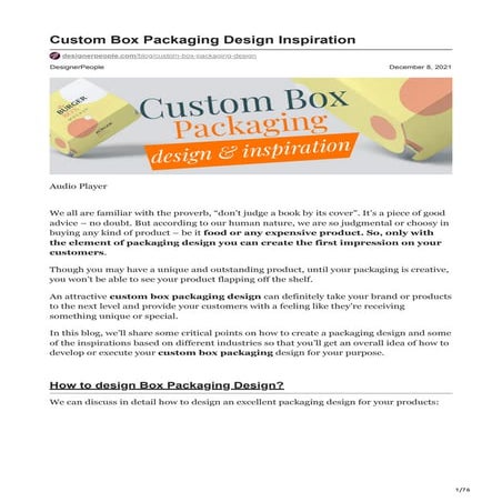 Custom Box Packaging Design Inspiration.pdf