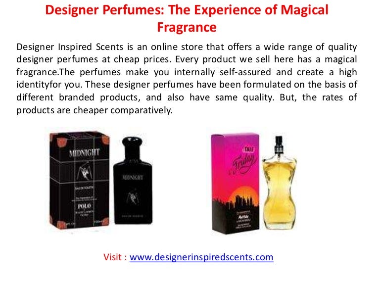 designer inspired perfume