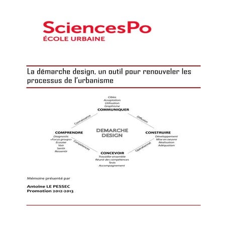 La démarche design, un outil pour renouveler les processus de l’urbanisme