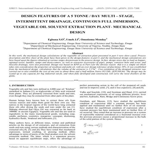 Chemical Design of Extraction Column | PDF