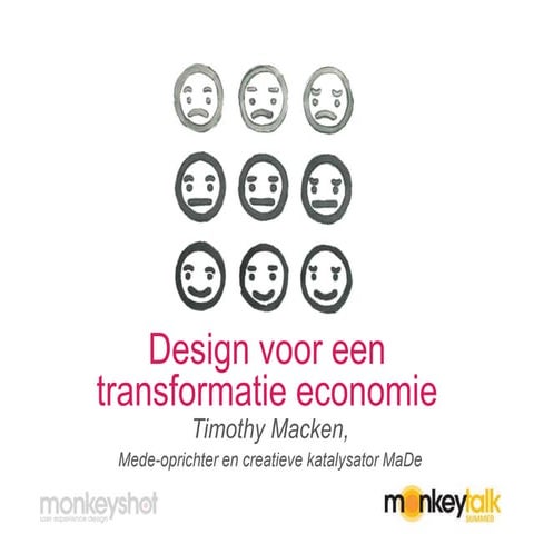 Design for a transformation economy timothy macken