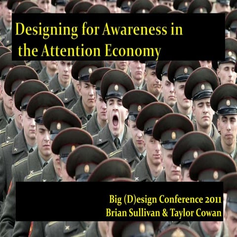 Design for Awareness