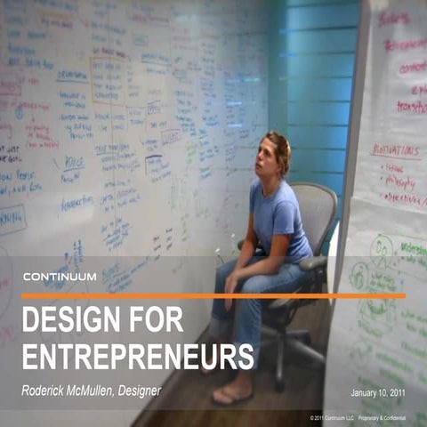 Design for Entrepreneurs