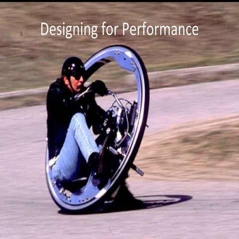 Design for performance