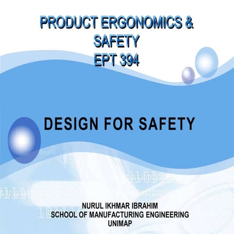 Design for safety