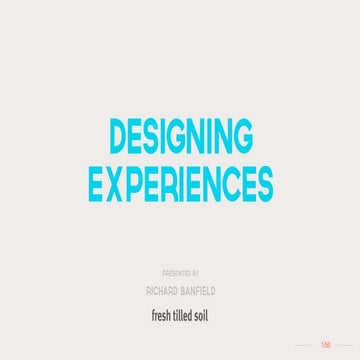 Design for Startups | Fresh Tilled Soil