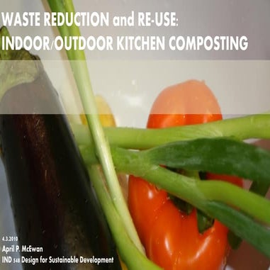 Design For Sustainable Development Compost Design Presentation