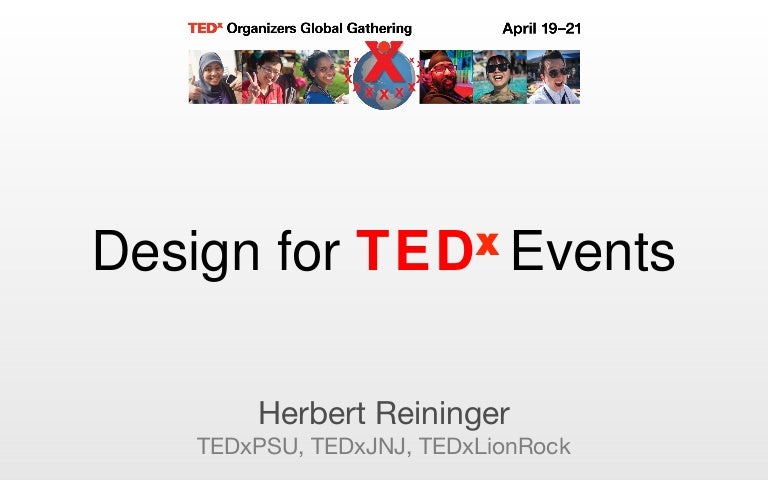 Types of tedx events