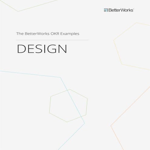 Goal Examples for Design