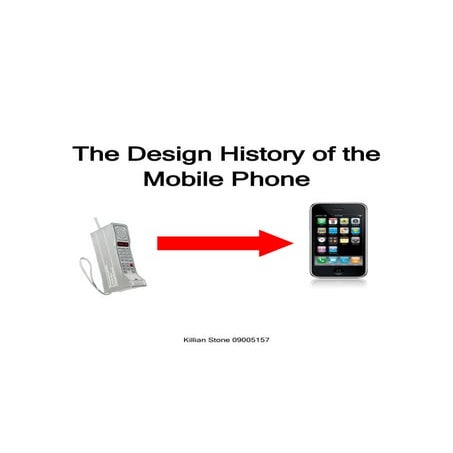 Design history of the mobile phone