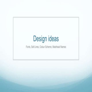 Design Ideas