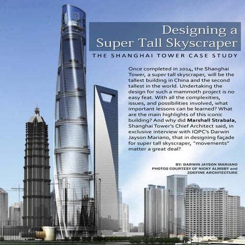 Designing a Super Tall Skyscraper 