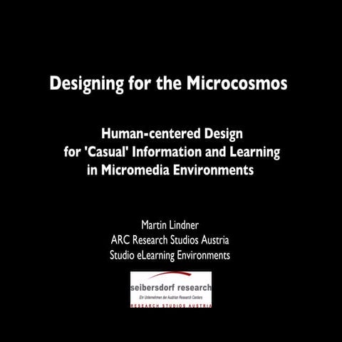 What Is Micromedia? Living and Learning in Microcontent Environments. | PPT