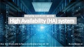Designing A Platform Agnostic HA System