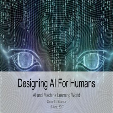 Designing AI for Humans 
