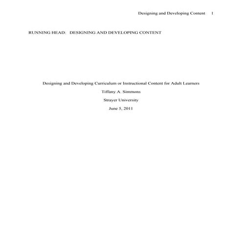 Designing and developing content part 3