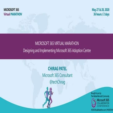 Designing and Implementing Microsoft 365 Adoption Centre - Microsoft 365 Virt...