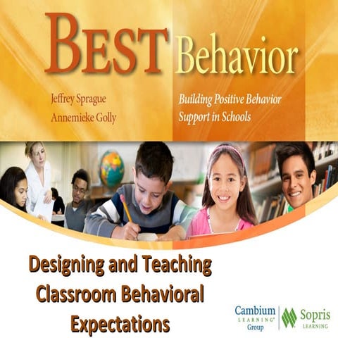 Designing and teaching classroom behavioral expectations