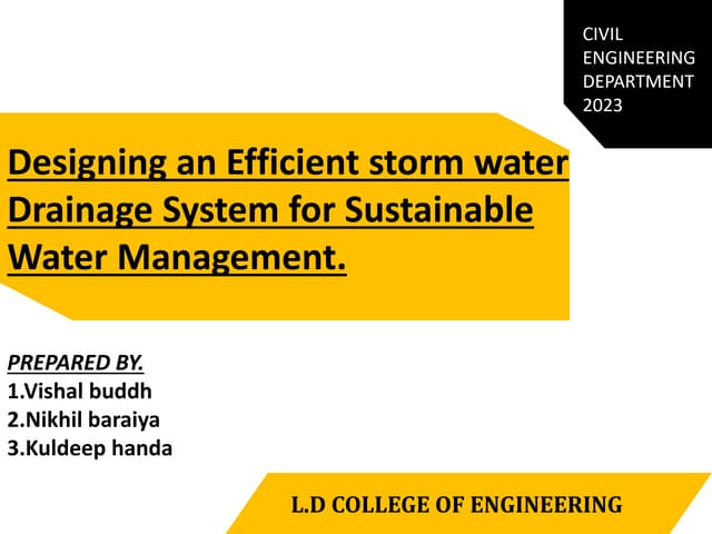 A closer look at Urban Drainage System Operation And Maintenance Best Practices