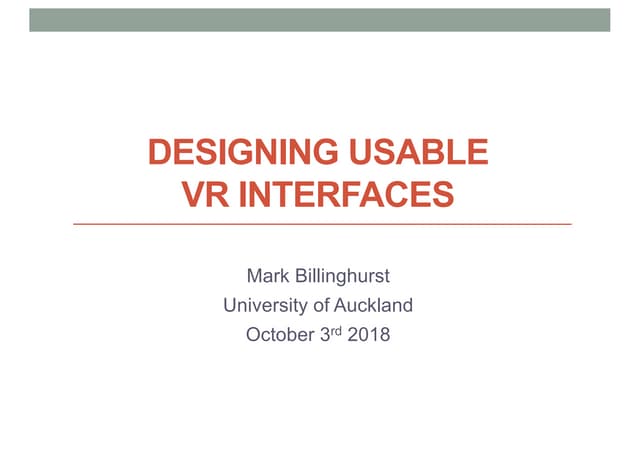 Designing Usable Interface