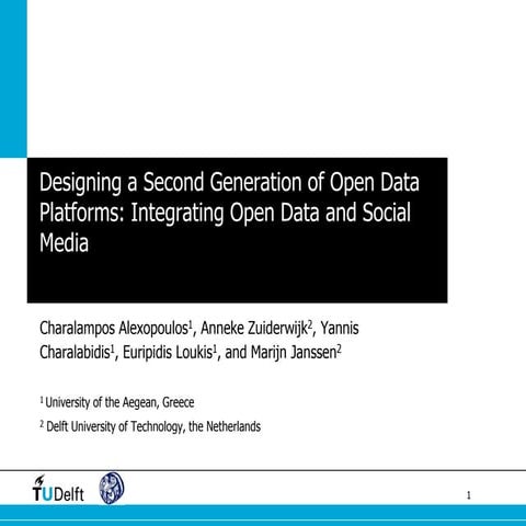 Designing a second generation of open data platforms